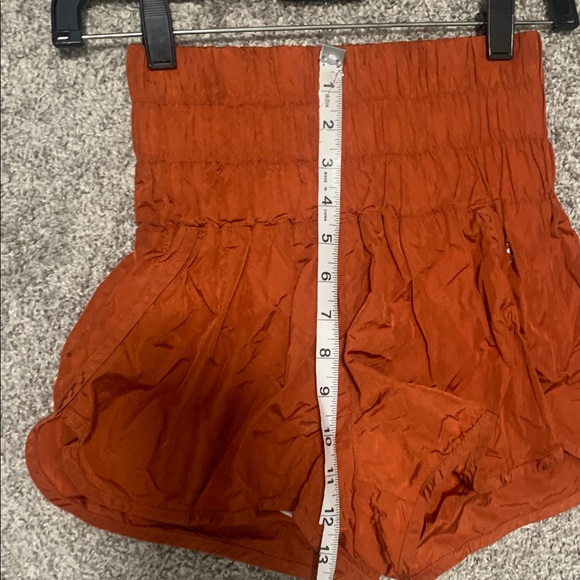 Free People Movement Way Home Orange Athletic Shorts Size XS - Picture 7 of 9